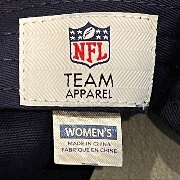 Tennessee‎ Titans Hat NFL Team Navy Silver Sequins Logo Adjustable Football NEW - Picture 8 of 13